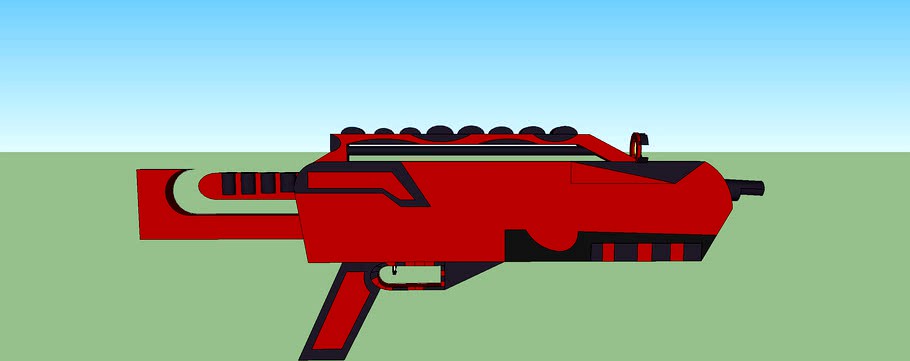Advanced Alien Laser Assault Rifle
