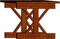 AED Farm Table
