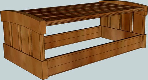 Bedroom step stool