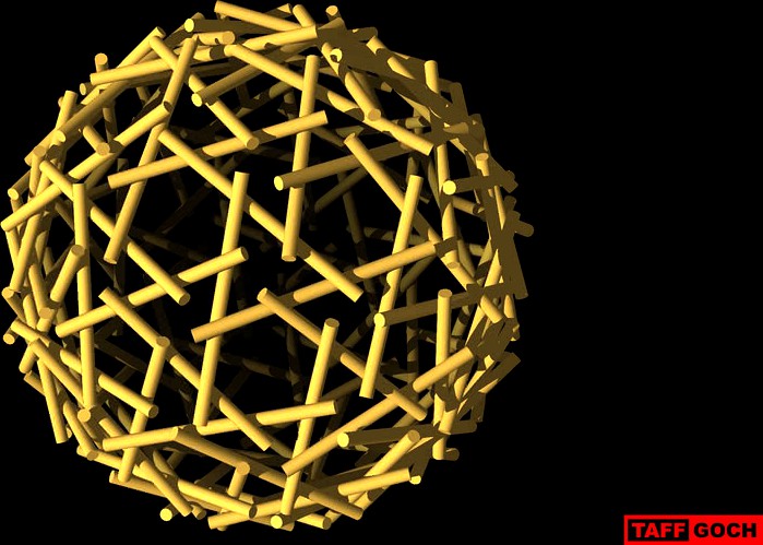 Reciprocal Frame Sphere • Class I • 2v