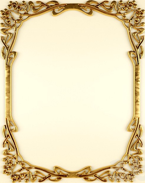 Лепнина, узор Арт-нуво