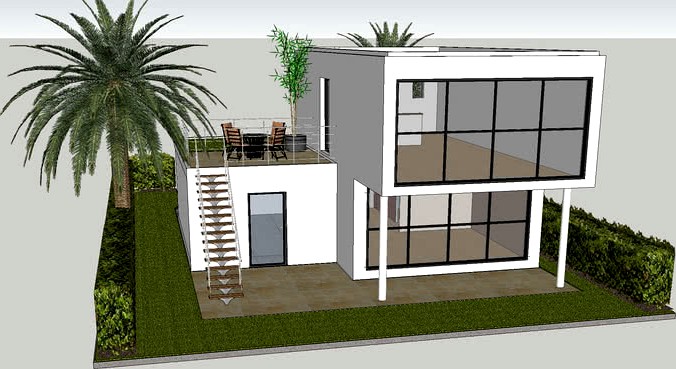 Maison moderne BBC
