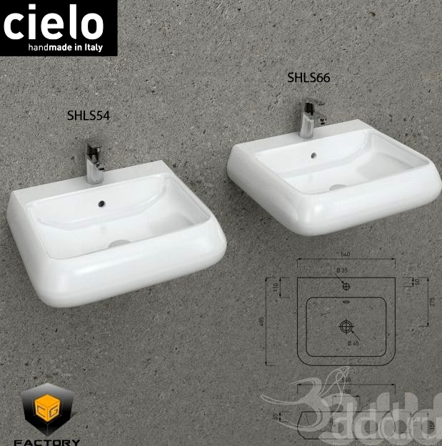 CIELO SHUI WASH BASIN