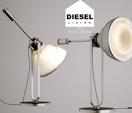 DIESEL Successful Living Glas suspension lamp big