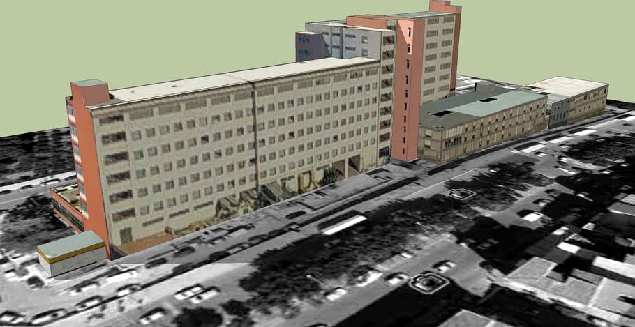 Università degli Studi di Palermo, edifici 1, 2 e 3