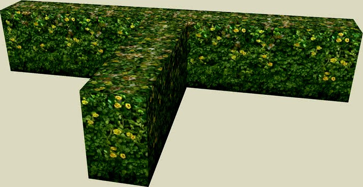 Hedge Bush 01-04- iClone City Elements