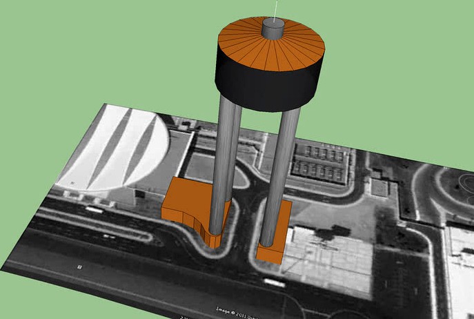 Fictional Tower For Sharm El Shiekh Airport