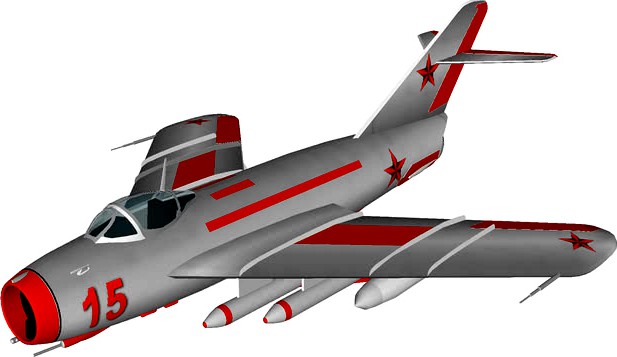 avion de chasse Mikoyan-Gourevitch MiG-15