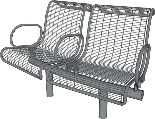 Plexus 2 Seat Bench