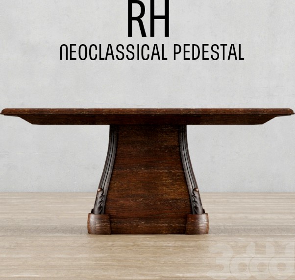 Rh-NEOCLASSICAL PEDESTAL