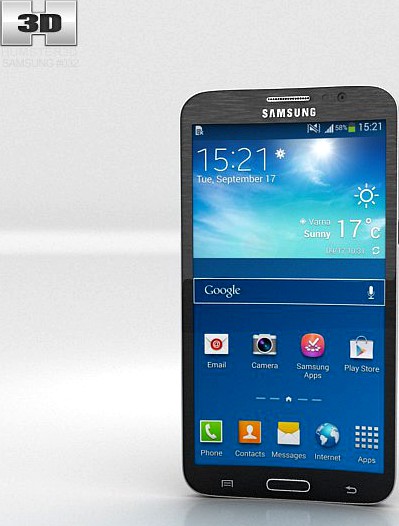 Samsung Galaxy Round3d model