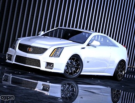 CADILLAC CTS-V COUPE3d model