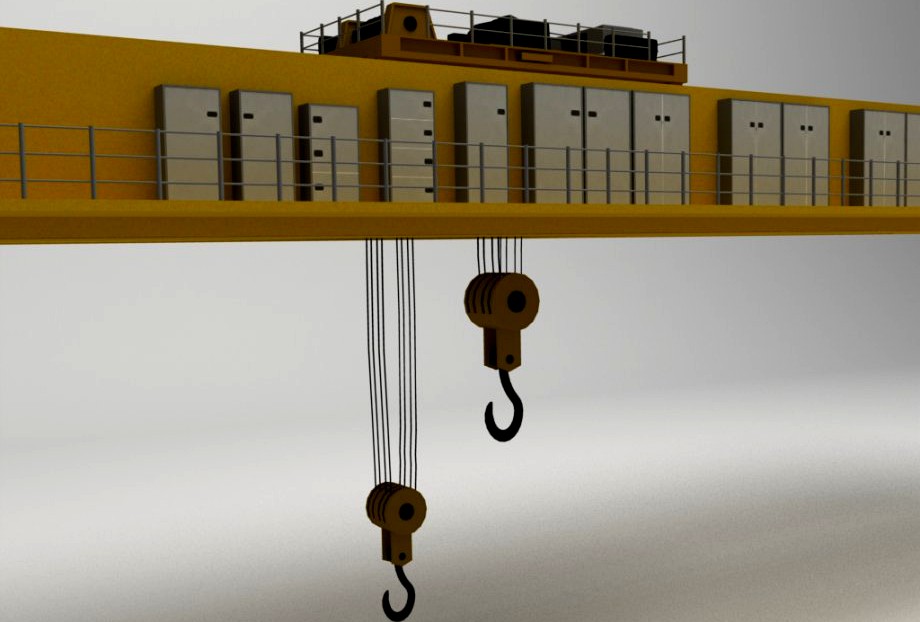 Overhead Crane3d model