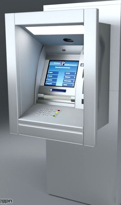 ATM machine Wincor Nixdorf3d model