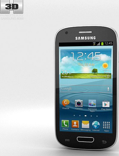 Samsung Galaxy S III Mini Onyx Black3d model