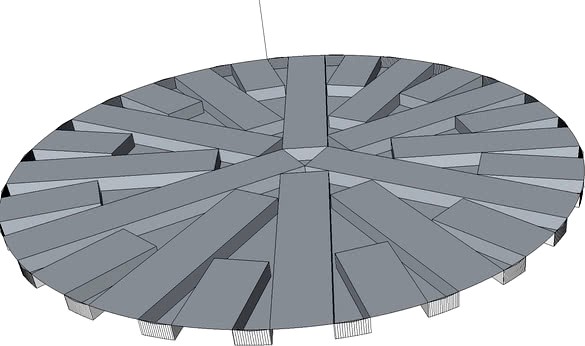 3D-Plattenform