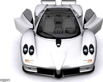 Pagani Zonda S3d model