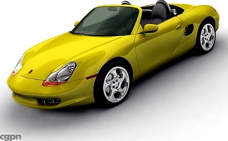 Porsche boxster3d model