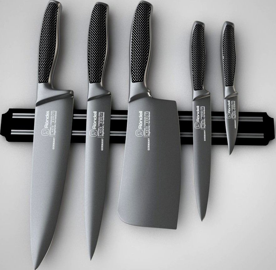 Knife Set3d model