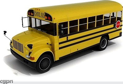 School Bus3d model