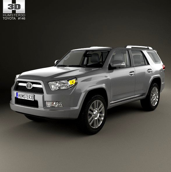 Toyota 4Runner with HQ interior 20113d model