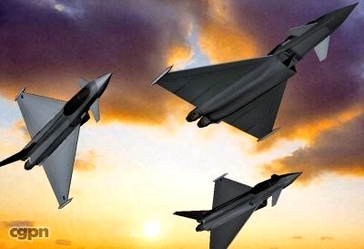 EF-2000 Typhoon3d model