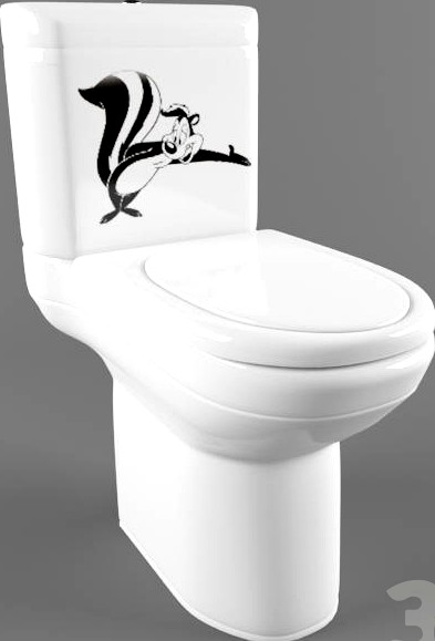 Унитаз 3d model