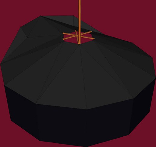 Jurte - Element für 3er-Jurte