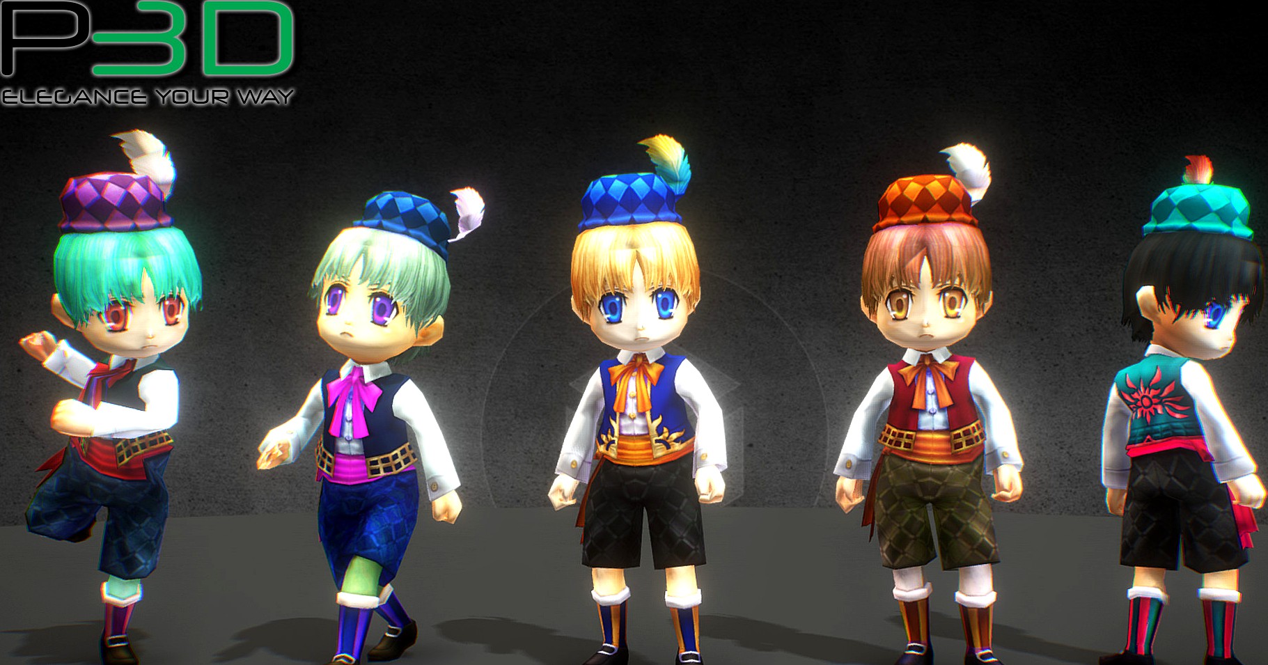 Fantasy RPG Child Boy