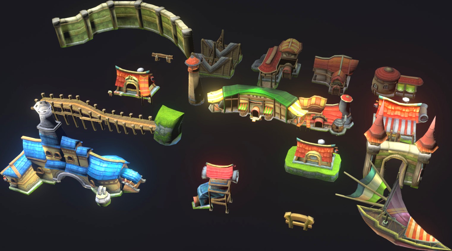 Cute Buildings Pack