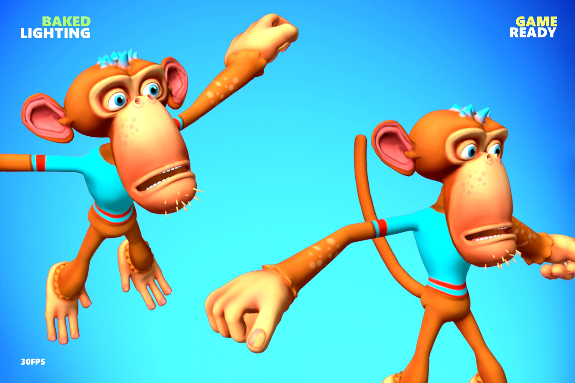Monkey Ape Animated