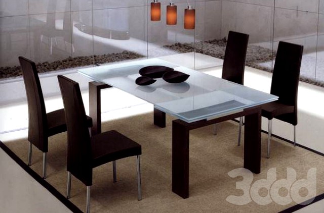 стол со стульями Tonin Casa