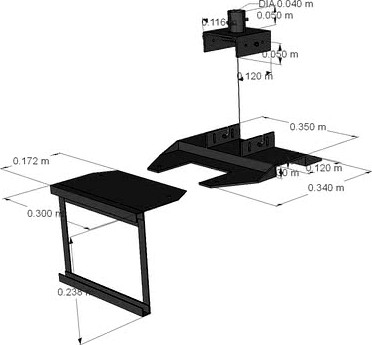 Projector bracket