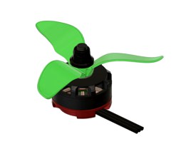 4s Crazy Pony RS2205 2300kv with 3 blade prop