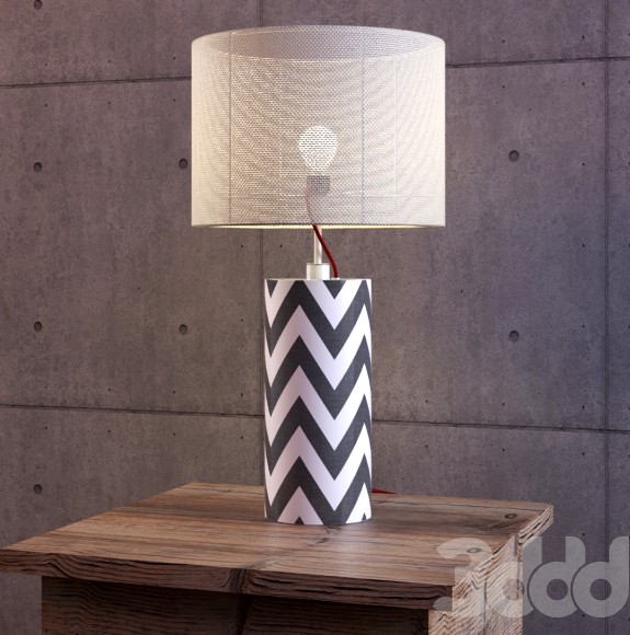 ZigZag desk lamp