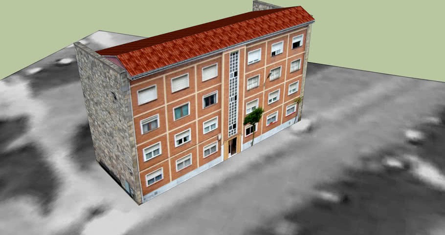 Edificio del Barrio Tocarate (Versalles - Avilés)