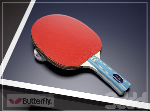 Butterfly table tennis racket