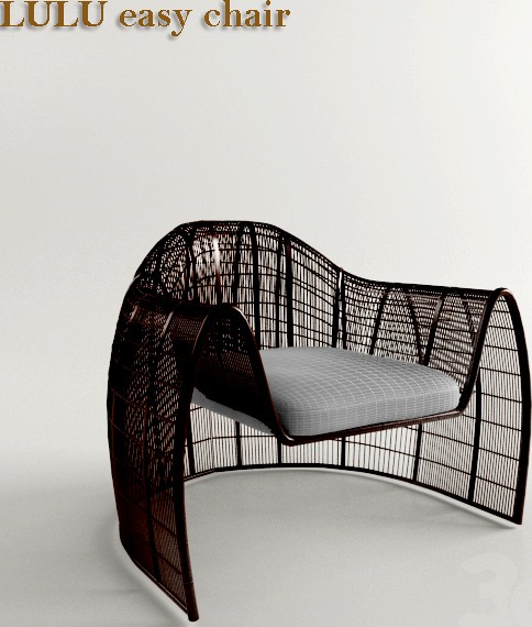 lulu easy chair by kenneth cobonpue