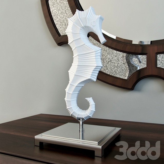 Jonathan Adler Seahorse Sculpture