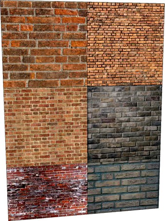 Brickwalls & Stonewalls Textures - 1st
