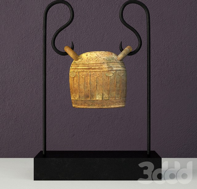 19th Century Burmese Bronze Bell