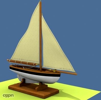 Model Sailboat3d model