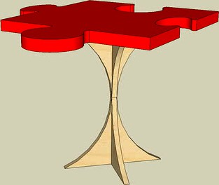 Puzzel Table