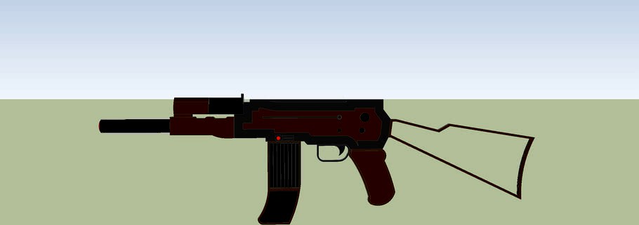 dk-47 assault rifle
