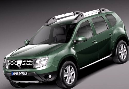 Dacia Duster 20143d model