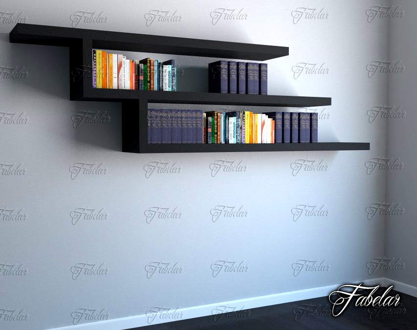 Bookshelf 043d model