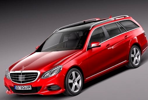 Mercedes E-class Estate 20143d model