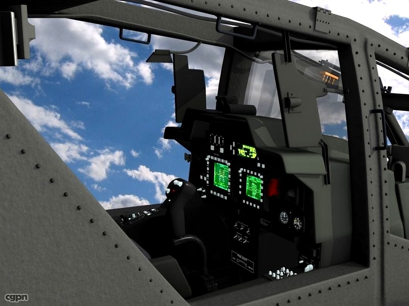 AH64 Apache Longbow Hyper Detailed3d model