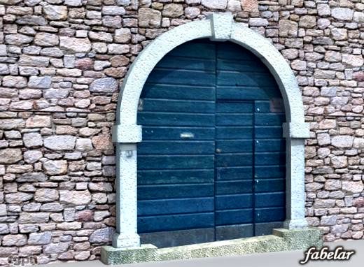 Villa main entrance 23d model