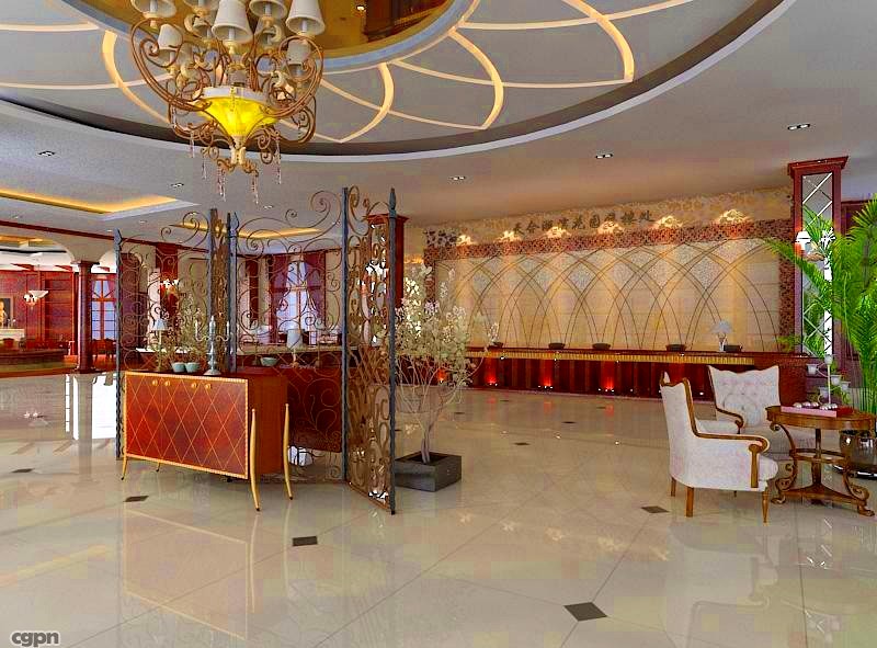 Lobby 1773d model
